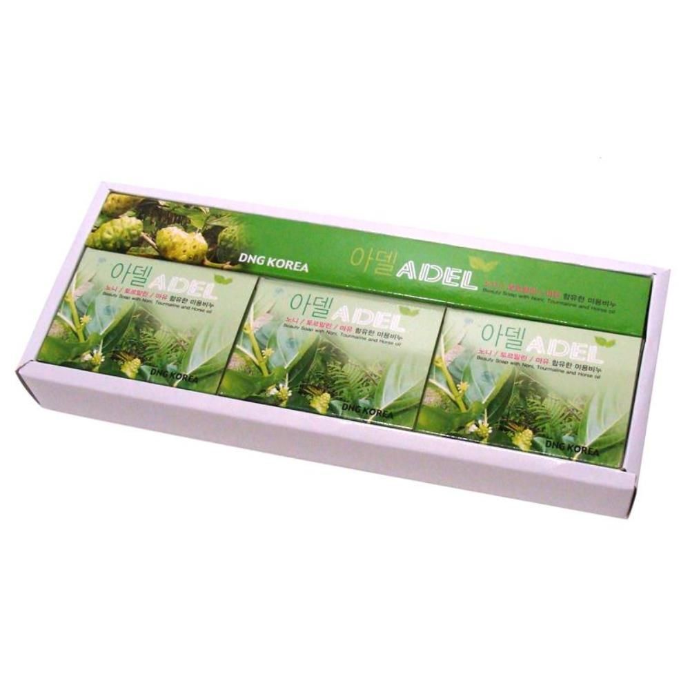 

WWASVVZJ Adelbi Soap 3-pack with Noni, Hand Soap, Smooth Soap, and Washing Soap