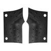 2 stk Svart Motorpanser Hjørne Wrap Deksel Biltilbehør Passer for Jeep Wrangler JL 2018 ‑ 2020