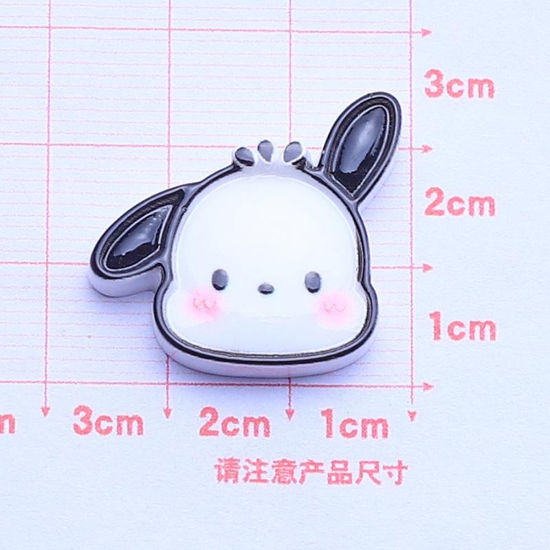 10 Pcs New Mini Kawaii Cartoon Animal Kitten, Rabbit Series Resin Scrapbookdiy Miniature Ornament Accessories A13