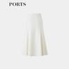 PORTS Women's Wool Blend High-Waisted A-Line Skirt