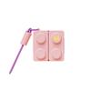 Portable Plastic 7 Grids Pill Box Sealed Dust-Proof Pill Storage Box with Handle Folding Pills Dispenser for Home