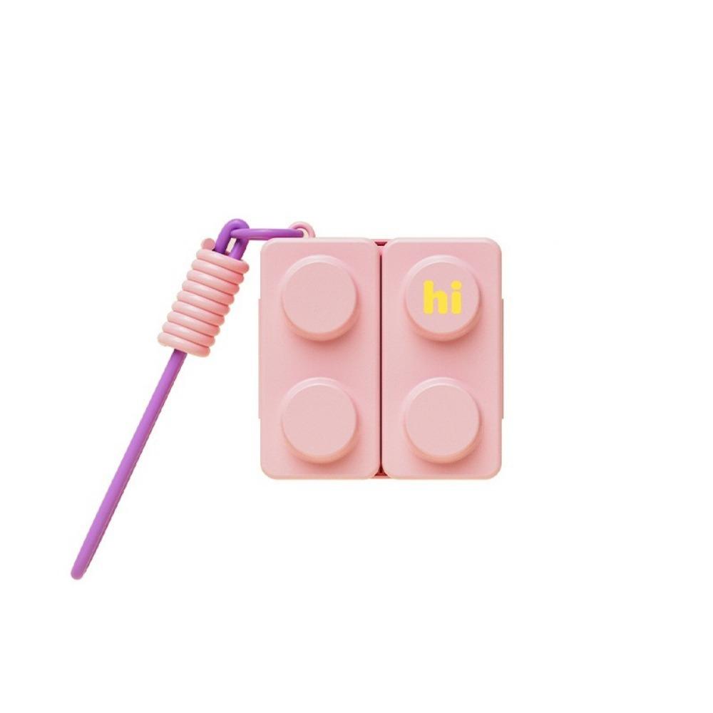 Portable Plastic 7 Grids Pill Box Sealed Dust-Proof Pill Storage Box with Handle Folding Pills Dispenser for Home