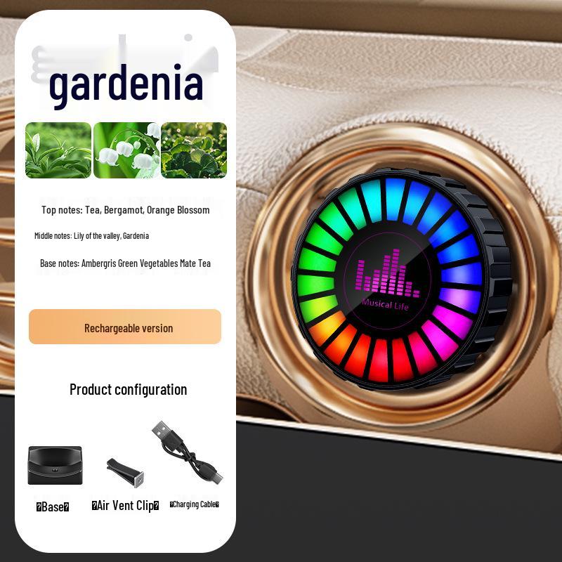 Cross-border Car Wireless Charger with Aroma Diffuser & Ambient Light for Mobile Phones
