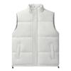 Winter Solid Color Vest Men's Handsome Trendy Couple Thermal Vest Youth Cotton Casual Jacket Men