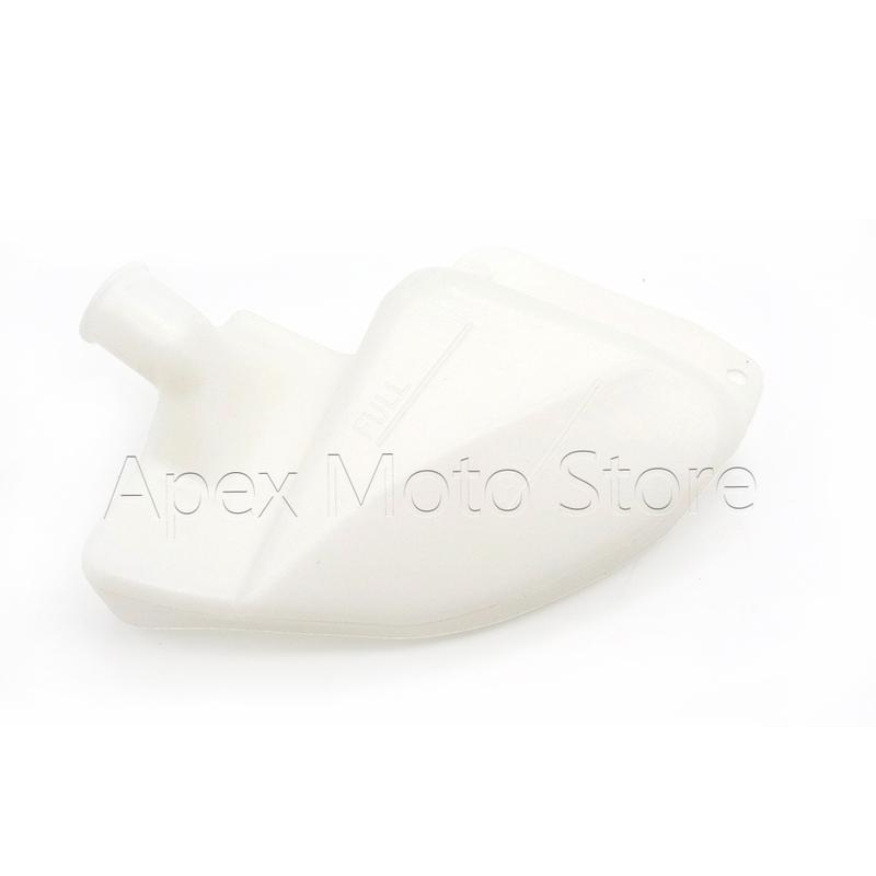 For Yamaha YZF R6 YZF600 RR YZF-R6 YZF600RR 2006-2019 Motorcycle Radiator Coolant Reservior Overflow Tank Bottle ABS Plastic