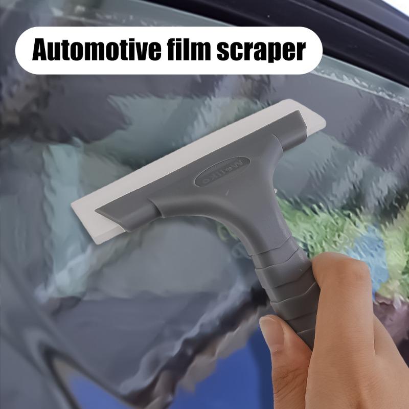 Car Water Scraper Silicone Cow Tendon Squeegee Tool Car Window Home Floor Cleaning Knife Scraper Car Wrap Tools
