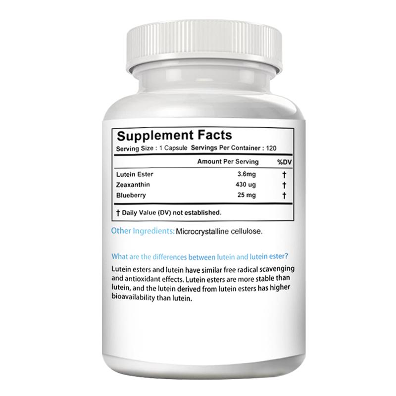 Pslalae - Blueberry Lutein Ester Capsules - Eye Health