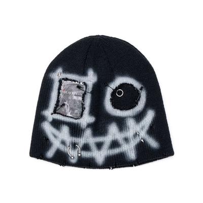 BLACKBLOND BBD Goblin Graffiti Custom Beanie (Black)