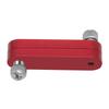 Woodworking Limit Block Scribing Steel Ruler Positioning Aluminum Alloy Ruler Stop Scribing Tool for Woodworking Metal Plastic