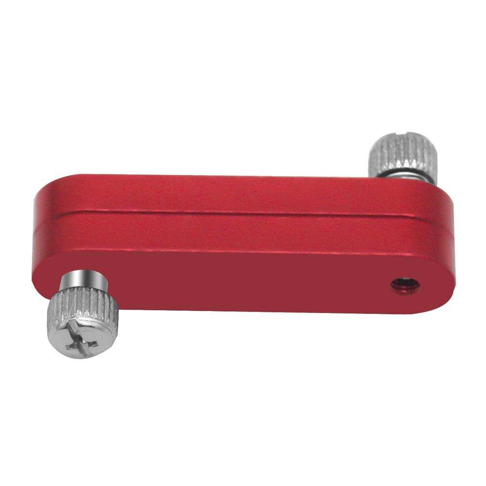 Woodworking Limit Block Scribing Steel Ruler Positioning Aluminum Alloy Ruler Stop Scribing Tool for Woodworking Metal Plastic
