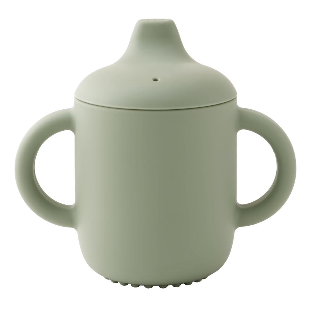 Color Kids 1PCS Silicone Baby Training Cup Double Handle Feeding Water Bottle For Infant BPA Free Toddlers Learning Essentials