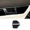 Carbon Fiber Interior Door Panel Cover Trim 2PCS For Benz 2007-2013 2014 C-Class