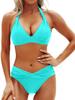 2025 European & American Women's Split Swimsuit Bikini