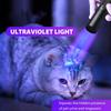 Portable 365nm UV Flashlight Rechargeable Zoomable Ultraviolet Flashlight Handheld UV Light Detection Tools