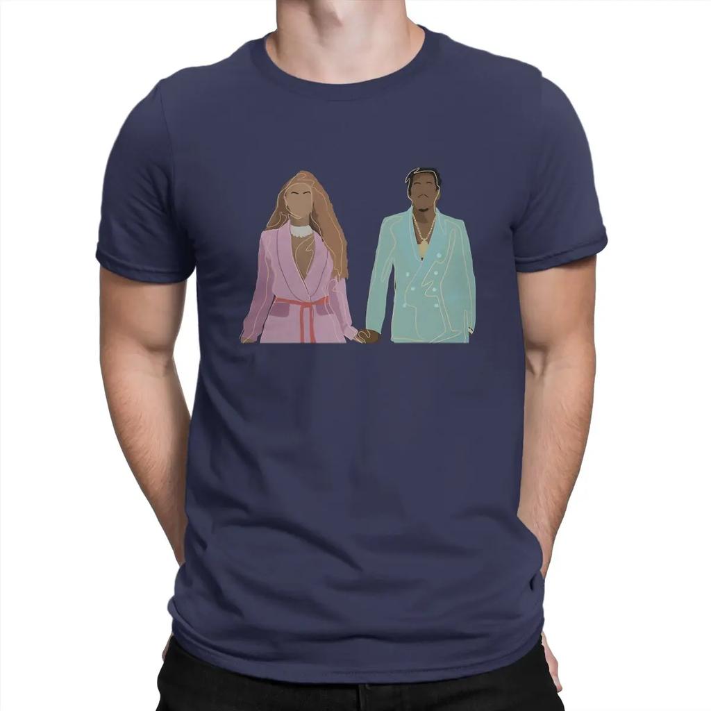 Hand By Hand Herren T-Shirt Beyonce Rundhals Kurzarm Stoff T-Shirt Humor Top Qualität Geburtstagsgeschenke