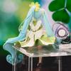 17cm Anime Figure Miku Noodle Stopper Lucky Grass Fairy Action Figure PVC Collection Model Ornament Toys Gifts