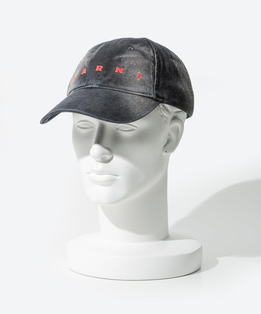 Marni Cap CLZC0108S0USCV87 BLACK [Used]