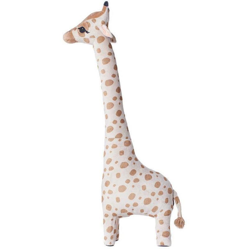 

Giraffe Creative Cozy Plush Pillow Toy Ideal For Childrens Room Decor Sleeping And Brown Giraffe,Large 67cm