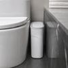 Odor-Free Waterproof Garbage Bin Slim Narrow Gap Living Room Dustbin  Space Saving