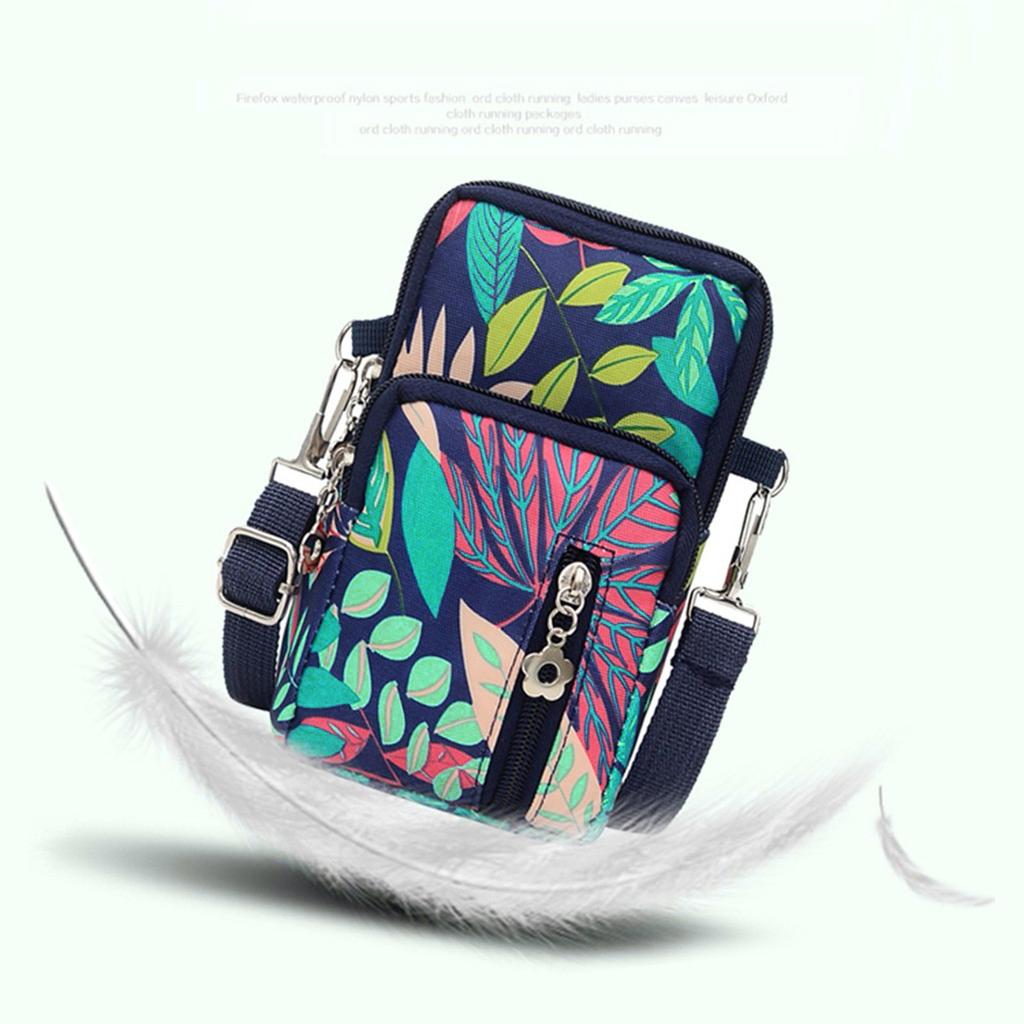 Fashion Neutral Nylon Students Outdoor Sports Arm Bag Phone Bag Shoulder Bag