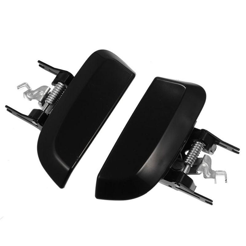 Nissan Pathfinder Black Outer Door Handle - Compatible with 82607-EA502 & 82606-EA502