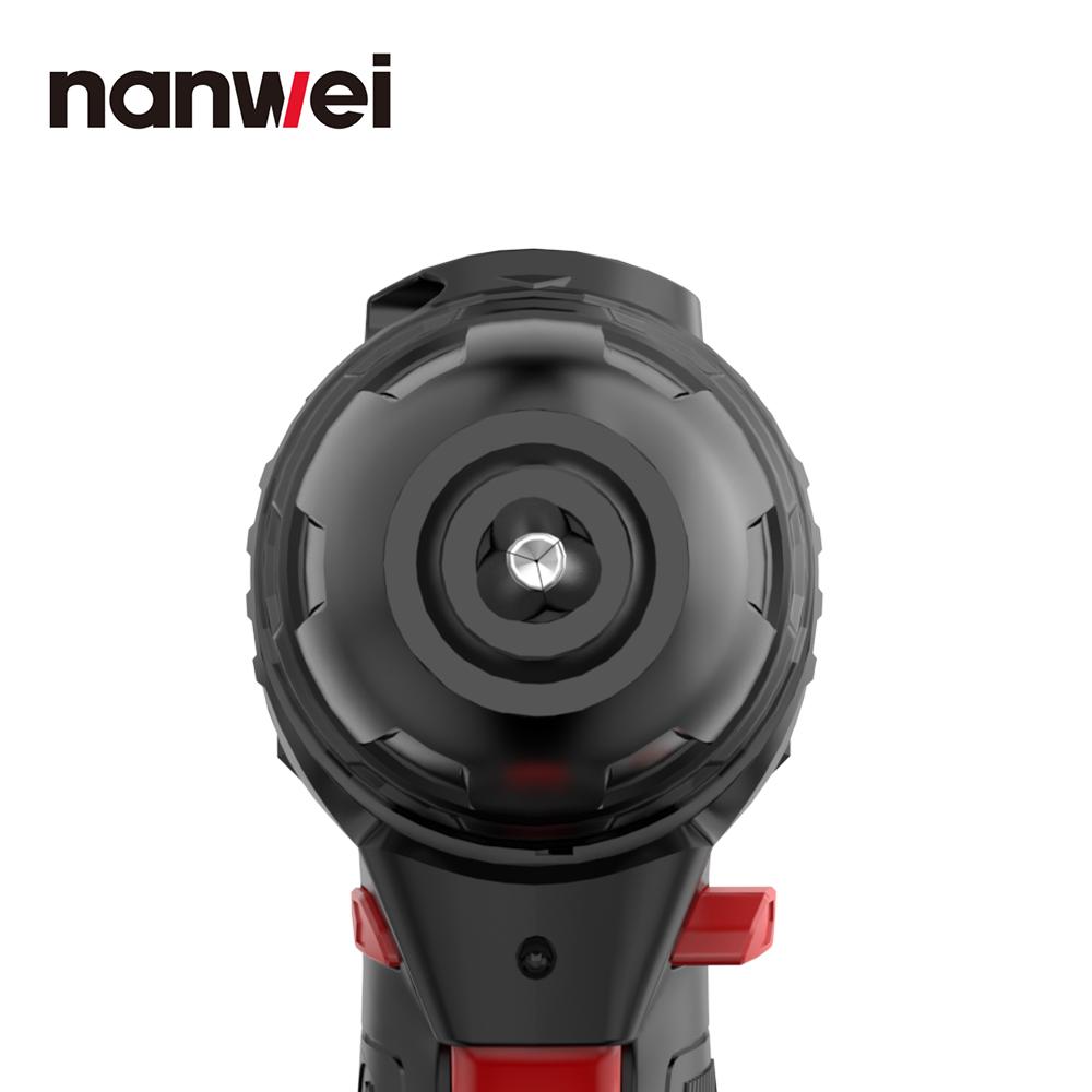 NANWEI 12V Electric Screwdrivers Maximum Torque 50 N.M/ Drill Chuck Size 0.8-10 Mm Type-C Charging Interface