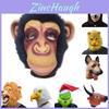 Grappige Dieren Hoofddeksels Voor Halloween Cosplay Latex Materiaal Diverse Ontwerpen Perfect Om Je Te Verkleden Grappige Requisieten Personages)