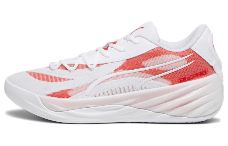 PUMA All Pro Nitro Team  White Red  379081-04 40.5