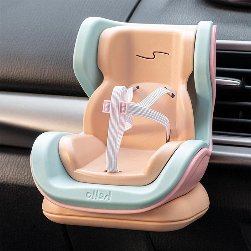 Car Seat Pull Cloth Safety Seat Vinyl Doll Blind Box Plush Ornaments Toy Car Accessories