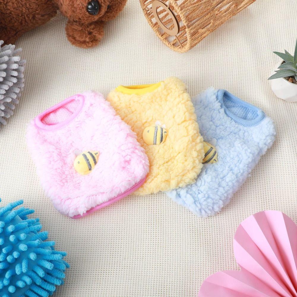 Colorful Vest Teacup Dog Clothes Soft Cat Clothes Cute Puppy Pet Clothes Small Pet