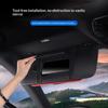 For BYD Leopard 5 Denza B5 Car Sun Visor Multifunctional Eyeglass Clip Holder Card Ticket License Storage Case