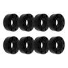 8 Pcs Foosball Accessories Table Football Bumper Accessory Component Machine Rubber Bumpers for Replacement Repairing Part