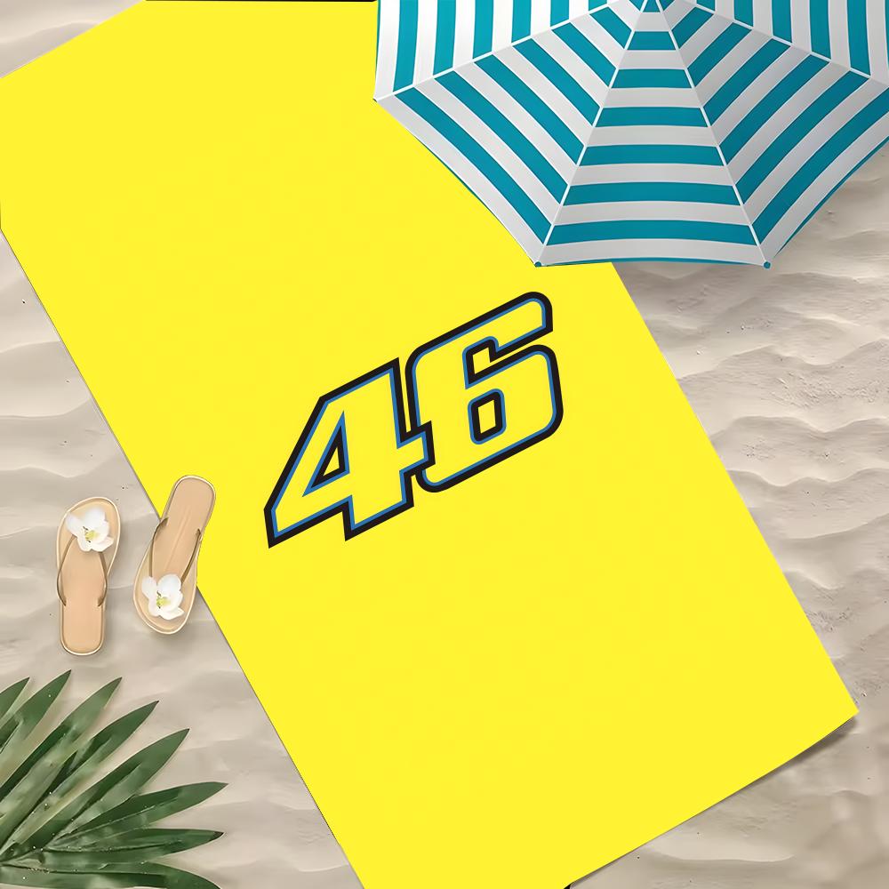 Sport Moto GP Towel Polyester Beach Towel Quick Dry Sand Free Bath Towel for Summer Pool Travel Vacation