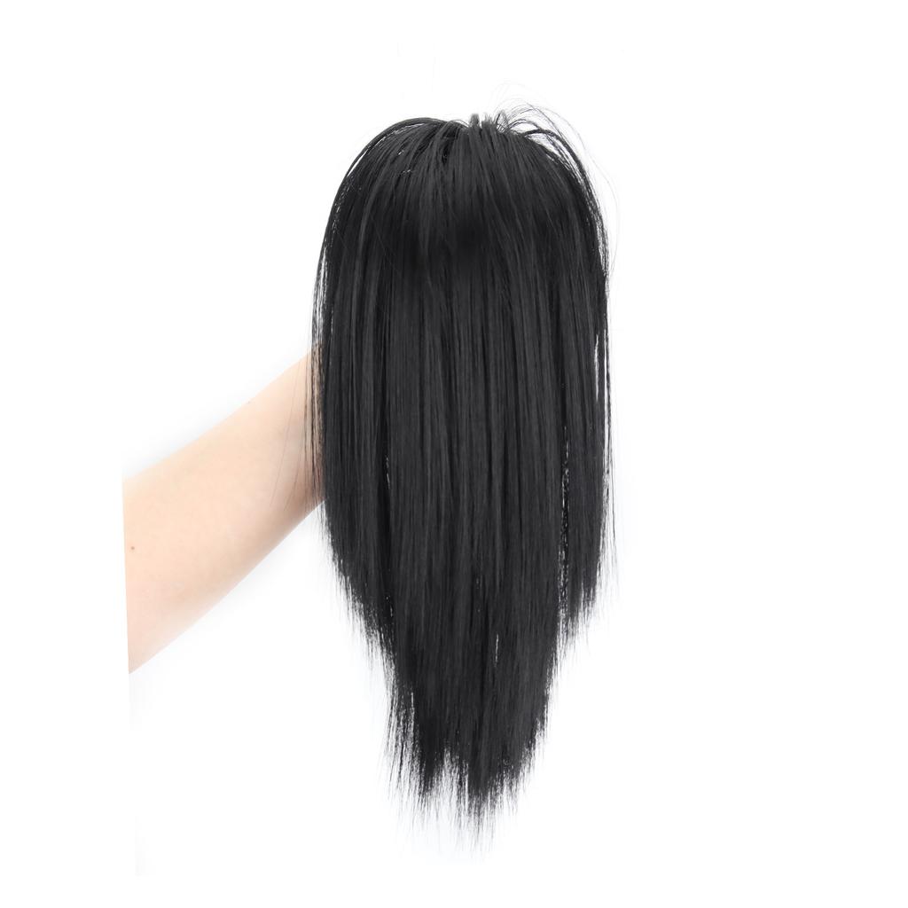 1PC Messy Bun Hair Piece Claw Clip Hair Bun Synthetic Straight Hair Extensions Buns Claw Clip Ponytail Hairpieces Hair Claw Clips For Women