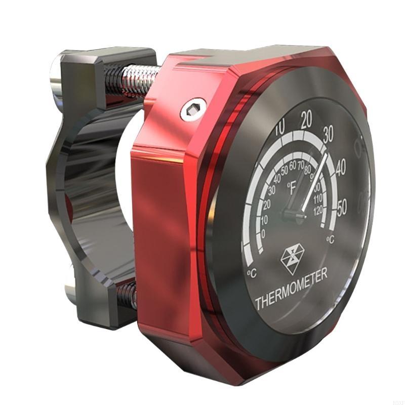 2025 New Scooter Handlebar Mount Instrument Motorcycle Digtal Display Water Thermometer