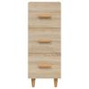 Sideboard Sonoma Oak 34.5 x 34 x 90 cm Engineered Wood