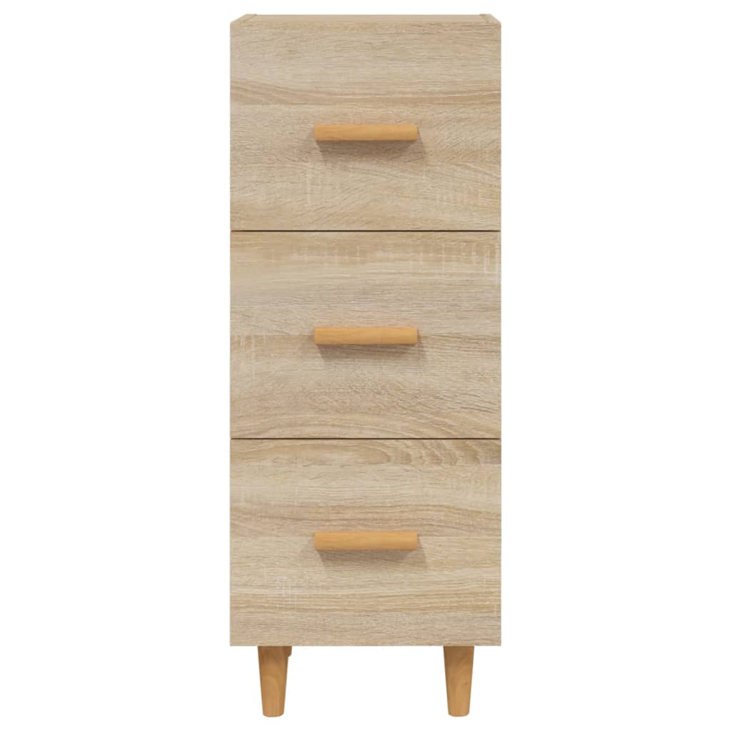 Sideboard Sonoma Oak 34.5 x 34 x 90 cm Engineered Wood