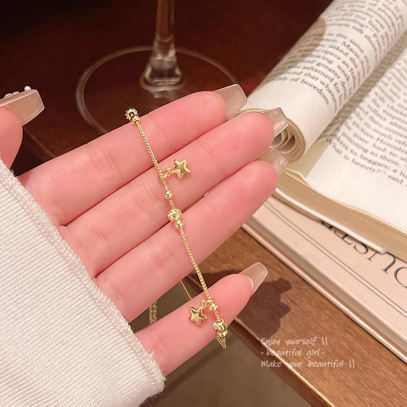 Korean Luxury Star Bracelet: Fashionable, Versatile, High-End Jewelry for Women