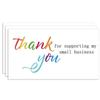Bookmark Christmas Postcard Black White Thank You Bride X096