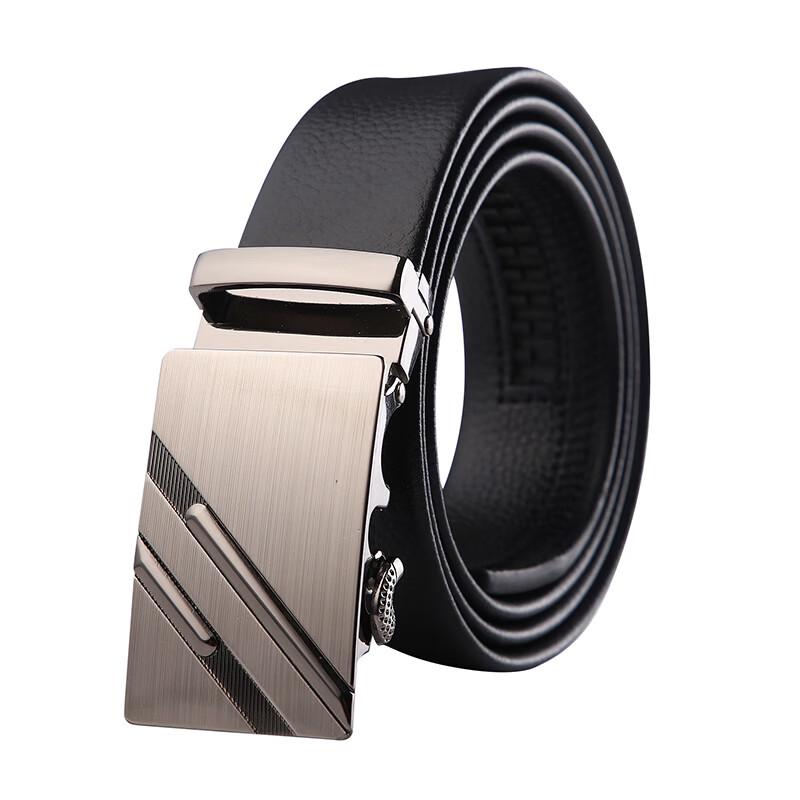 TLXT Men s Frosted Iron Automatic Buckle Belt 125cm