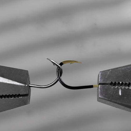 20 stk titan pigghåkrok orm fiskeutstyr agnholder Legert fiskeverktøy