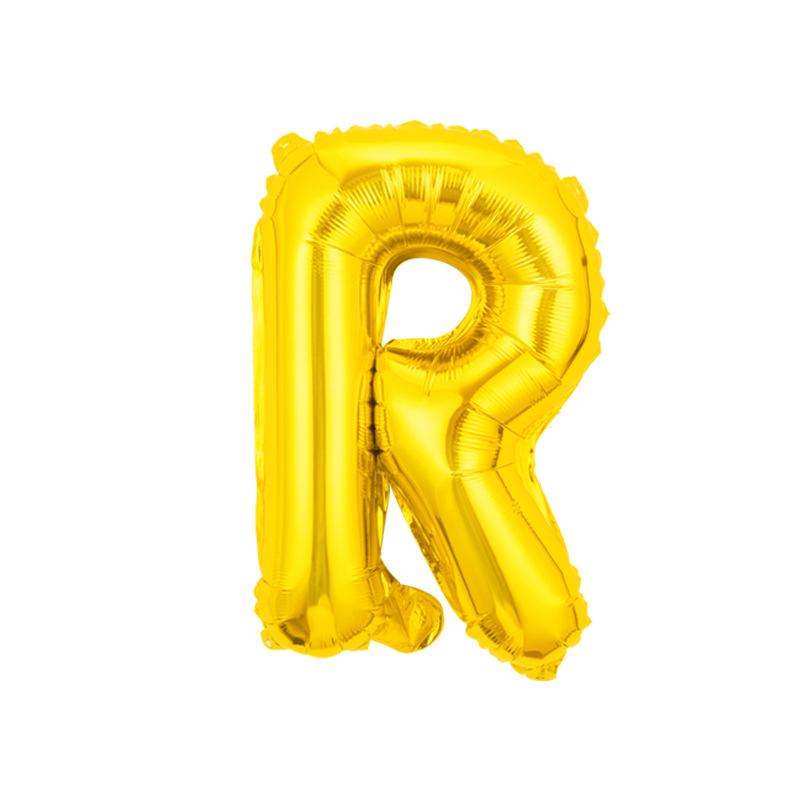 Skinny 32-Inch Rose Gold Letter Balloon Birthday Party Decoration Aluminum Film Balloon Silver Gold Helium Floating In The Air