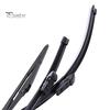 Natural Rubber Wiper Blades 3Pcs/Set 26/16/11-Inch Windshield for Toyota C-HR 2016-2020, All Weather High Performance Car Wipers Front Rear