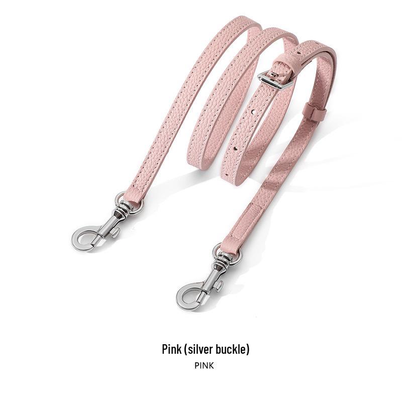 Mahuangshi Echtes Leder Litschi-Muster Taschenriemen A-74 - Dünner, langer Schulterriemen aus Rindsleder für Umhängetaschen, Einzelkauf.