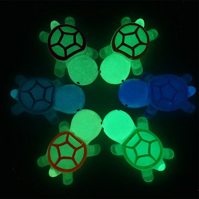 Mini Cartoon Luminous Turtle Blind Bag Turtle Randomturtle Ornament Diy Pendants Car And Home Ornaments S/L Size