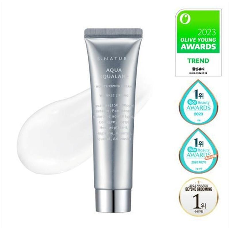 S NATURE AQUA SQUALANE Hydratační krém 60EA