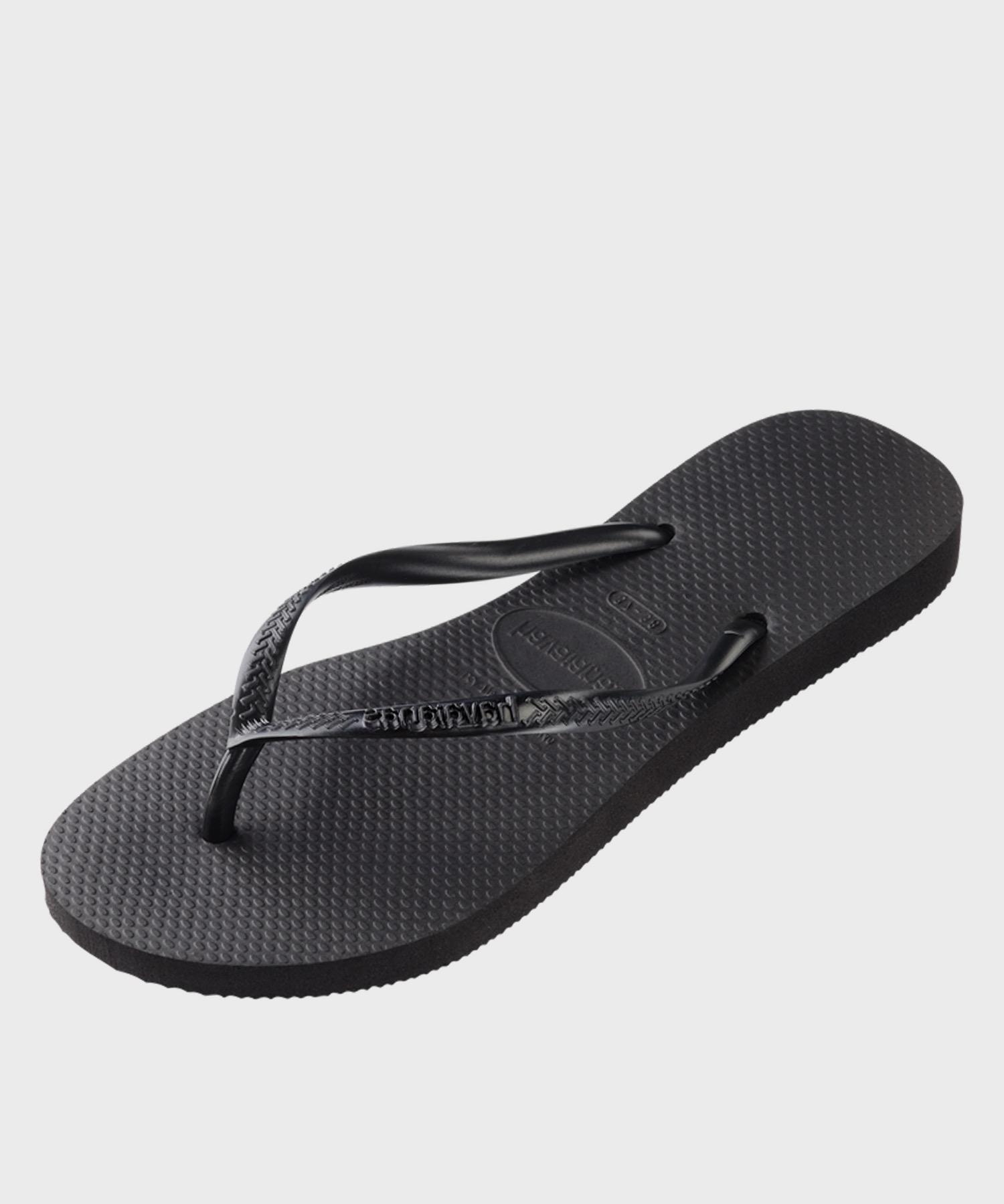 Havaianas Slim Flip-Flops Black Black/220 black