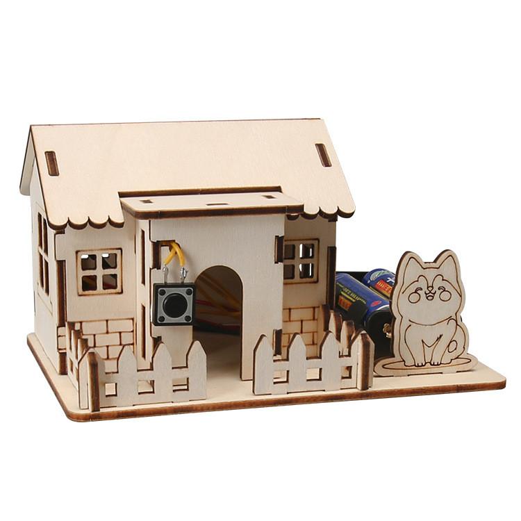 

Diy Science Kit For Kids With Wooden House Circuit Building Educational Toy For Handson Learning