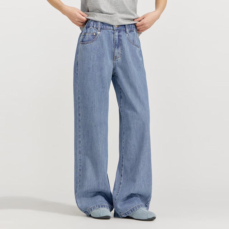 Deesha Girls  Summer Cool Touch Denim Wide-Leg Pants 175