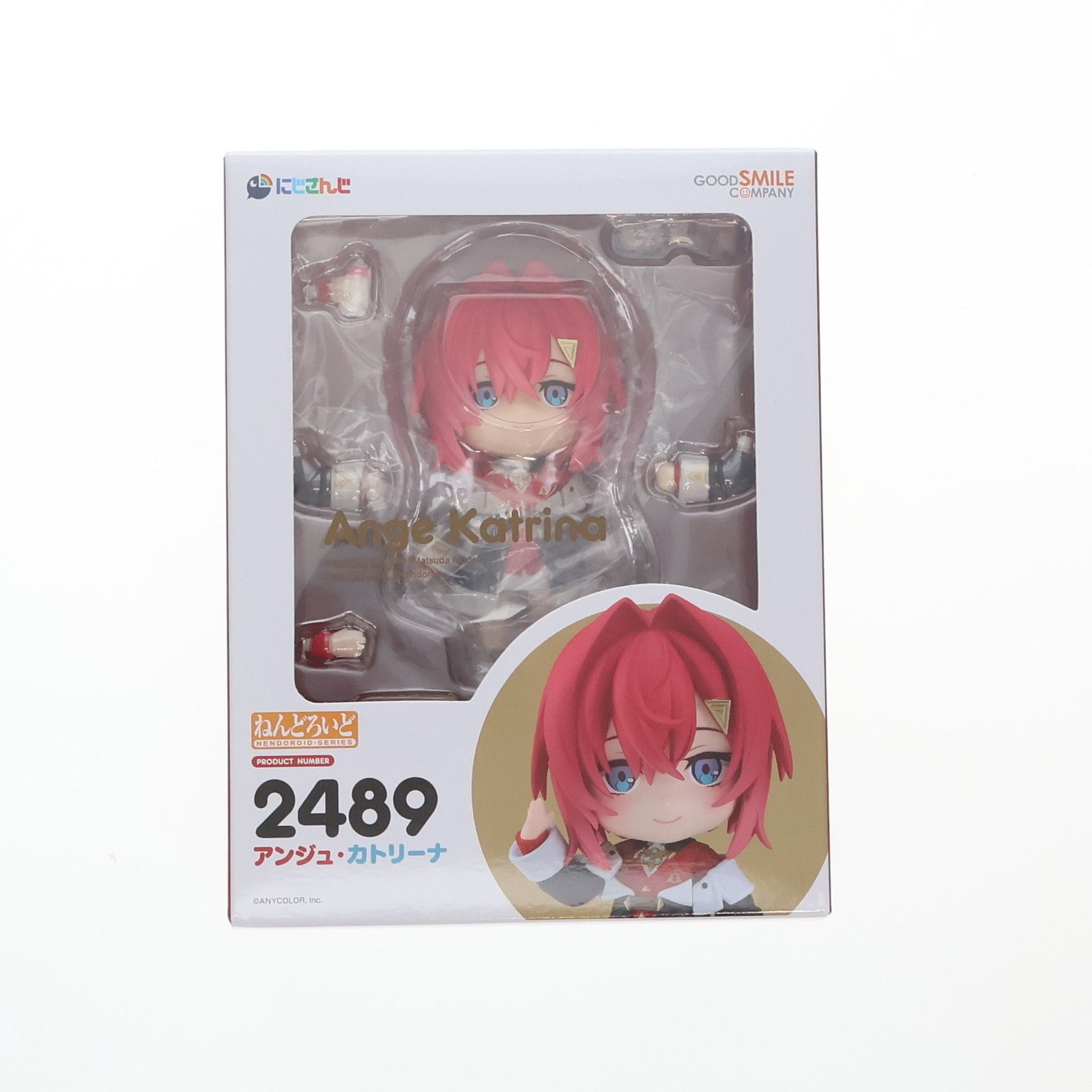 

[Б/У] Nendoroid 2489 Эндж Катрина Nijisanji Полностью подвижная фигурка с бонусом из официального магазина Good Smile Company в комплекте Good Smile Company